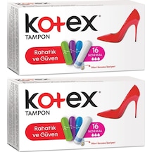 Kotex Tampon Normal 32 Li Set 2pk 16