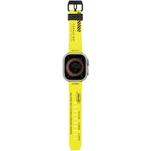 Watch 7 Akıllı Saat Kordonu 45mm Kordon Skinarma Shokku Strap Kayış Sarı Sarı