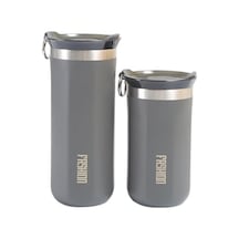 Çelik İçli Termos 500 Ml Gri Skm010 Çok Renkli
