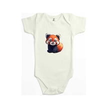 Zepplin Giyim Şirin Tilki Sarı Bebek Body Zıbın