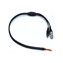 50 Adet Kablolu Hazır Bnc +Power Jack Konnektör