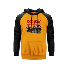 Skid Row The Gang Sarı Renk Reglan Kol Sweatshirt Sarı