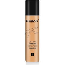 Bebak Bacak ve Vücut Fondöteni No 2 Medium 75 ML