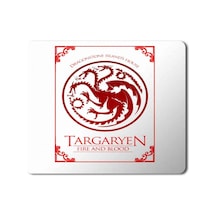 Game Of Thrones Targaryen House Baskılı Mousepad Mouse Pad