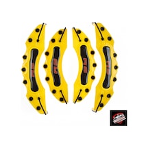 Sarı Ford Rs Kırmızı 4'lü Kaliper Seti Yapıştırma Logolu