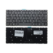 Lenovo Uyumlu Yoga 720-15Ikb Type 80X7 Notebook Klavye (Siyah Tr) Füme