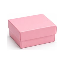 Pembe Takı Kutusu Yumuşak İç Kaplama Şık Saklama Hediye Kutusu Açık Gri