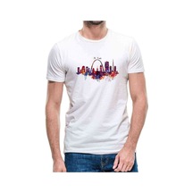 Silhouette St Louis Erkek Beyaz Tshirt