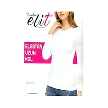 6'Lı Paket Tutku Elit 2203 Bayan Elastan Uzunkol