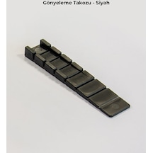 Mesan Plastik Gönyeleme Takozu Siyah (0253)