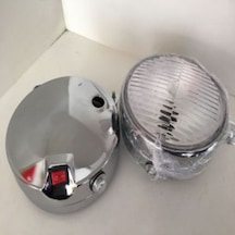 Mobylette Mobilet Peugeot Pejo Yuvarlak Far Nikel Şapkalı (467999473)
