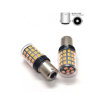 Led Lambalı Canbus 1156 Ba15s P21w Turuncu - 2 Adet 175988268