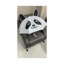 Çoçuk Şemsiyesi Panda-2 Beyaz Panda 9 Telli 45 Cm 3+