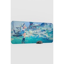 Mualani Genshin Impact Anime Gacha V2 - 90x40 Xxl Gaming Mouse Pad Fare Altlığı
