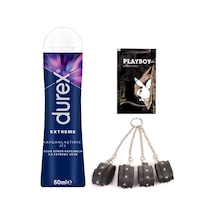 Durex Extreme Analjel 50 Ml + Siyah Deri El Ve Ayak Kelepçesi + Hediye