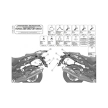 Givi Pl208 Honda Cbf 1000 - Cbf 1000St 10-14 Yan Çanta Taşıyıcı