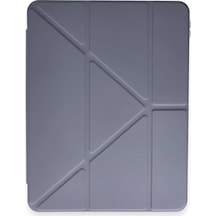 Newface - 929 - Huawei Honor Pad 9 Kılıf Kalemlikli Mars Tablet Kılıfı - Edntrend - - Lila