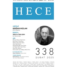 Hece Dergi 338.sayı Şubat 2025
