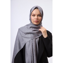 Mirsoy Scarf Velora Modern Desen Şal Füme