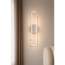 AvizeGO Noka Modern Led Duvar Apliği Günışığı Gri