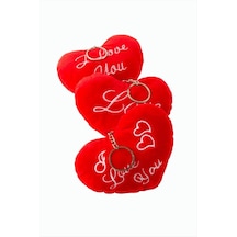Peluş Anahtarlık 9 Cm Açık Gri