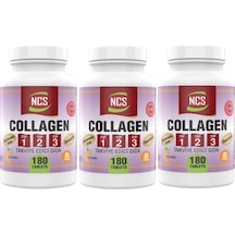 Hidrolize Collagen Tip 1-2-3 Glutatyon Vitamin C 180 X 3 Kutu