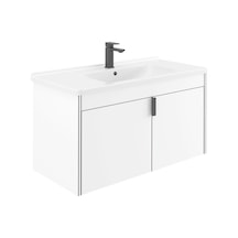 Orka Trıo 80 Kapaklı Alt Modül + Lavabo Parlak Beyaz Diğer