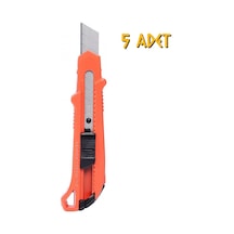 Kupa Alüminyum Kırmızı Pro Maket Bıçağı Falçata - 5 Adet