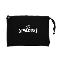 White Spalding Siyah Clutch Astarlı Cüzdan / El Çantası Siyah