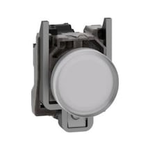 Schneider Electric Xb4bvm1, 230...240v Entegre Led'li Beyaz Eksiksiz Pilot Işığı Ø22 Düz Lens