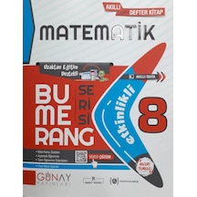 Günay 8. Sınıf LGS Matematik Bumerang Soru Bankası Etkinlikli