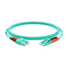 Alfafonet Sc/pc-lc/pc Multimode Om3 Dupleks 1 Metre Fiber Patch Cord