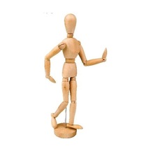 Ahşap Model Mankeni Insan Figürü 20 Cm