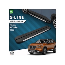 S-dizayn Nissan X-trail T33 S-line Krom Yan Basamak 183 Cm 2022 Üzeri