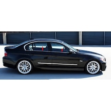 Bmw E90 Uyumlu 2005-2012 Krom Cam Çıtası 4 Parça Paslanmaz  Çelik