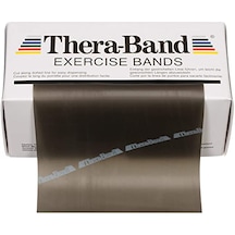 Thera-Band Kesme Egzersiz Sert Pilates Bandı Lastiği 1.5 M Siyah