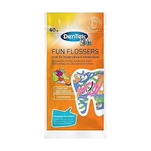 Dentek Fun Flossers Kids Renkli Diş Arası 40lı