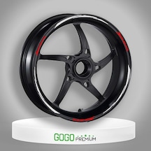 Reflektör Beyaz Bajaj Dominar Uyumlu Büyük 1 Set Jant Şeridi