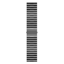Galaxy Watch Uyumlu Active 2 44mm Uyumlu Krd-27 20mm Zore Kordon-siyah