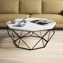Variant Diamond Metal Orta Sehpa - Beyaz