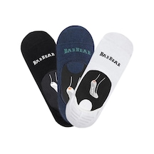Bad Bear Core Zero Beyaz Lacivert Siyah 3'lü Unisex Babet Çorap Beyaz-lacivert-siyah
