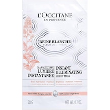 L'occitane Reine Blanche Aydınlatıcı Kağıt Maske 20g