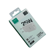Techson 25w Type-c Adaptör Şarj Başlığı Beyaz S10c25b