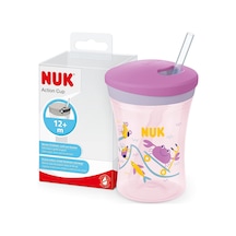 Action Pipetli Bardak, 230 Ml, Balık Çok Renkli