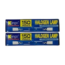 150w Sarı Işık R7s Duylu Dim Edilebilir Çubuk Halojen Ampul, 78mm, 2 Adet Enerji Sınıfı A