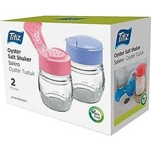 Baharatlık Ve Tuzluk Seti 2 Adet - 80 Ml Masaüstü Kavanoz Kc-202 1