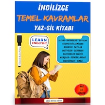 İngilizce Temel Kavramlar Yaz-sil Kitabı