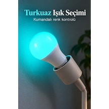 Tek Kumandalı Led Ampul 10 W Güç Özellikli Najmaddin 1