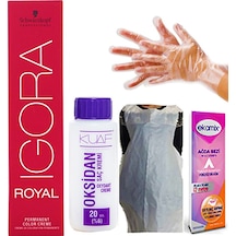 Igora Royal 6 - 77 Koyu Kumral - Yoğun Bakır - Oksiden 20 Volüm