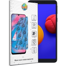 Samsung Galaxy Uyumlu A01 Core Nano Ekran Koruyucu Kırılmaz Esnek Cam